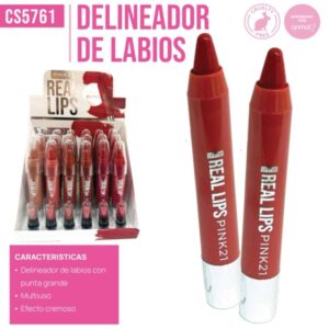 PINK 21 LIP STICK REAL LIPS x1 CS5761 AL AZAR