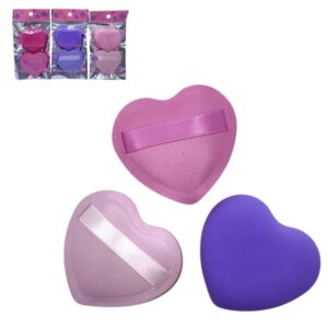 TEI ESPONJA CORAZÓN BEAUTIFUL X2 TEI FP-2628-5 AL AZAR