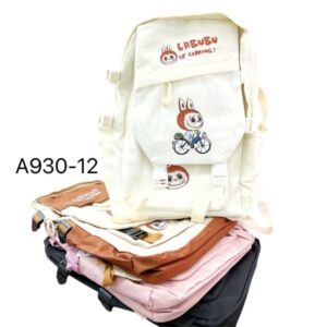 MOCHILA LABUBU CON BOLSILLOS A930-12 45*30*13