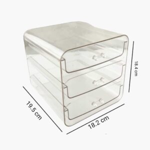 ORGANIZADOR ACRILICO 3 PISOS C-519