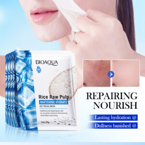 MASCARILLA DE HIELO HIDRATANTE Y BLANQUEADORA DE PURO ARROZ 25G 39026