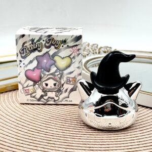PERFUME INFANTIL KUROMI PLATEADO 50ML x1 UNI CC605