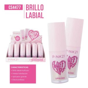 PINK 21 LIP GLOSS FLUFFY CS4477 AL AZAR