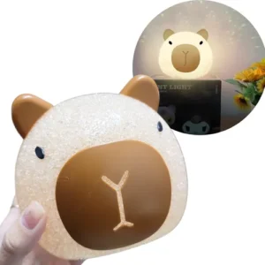 VELADOR CAPYBARA CHICA (SIN pila boton LR44) LY2055