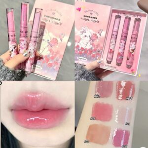 GEGE BEAR LIP GLOSS 3PCS PUNTA CORAZON NO.1098-1 AL AZAR