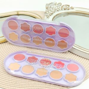 PALETA 5 RUBOR + 5 CORRECTOR USHAS x1 UNI UF082A