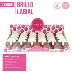 BRILLO LABIAL PINK21 CS5988