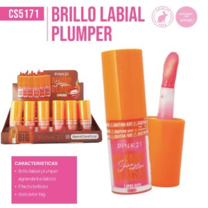 BRILLO LABIAL PLUMPER PINK21 CS5171