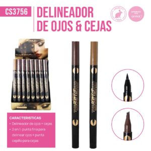 DELINEADOR DE OJOS&CEJAS PINK21 CS3756