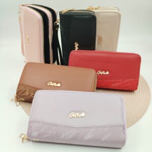 BILLETERA CUTIE mansanilla 2 CIERRE 19cm x 10cm x 4cm AC-13A