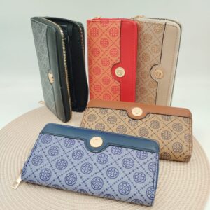 BILLETERA ROSA 1 CIERRE 19cm x 10cm x 2.5cm AC-21A