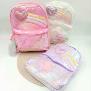 MOCHILA ARCOIRIS 1 CIERRE 30cm x 22cm x 10cm AC-81A