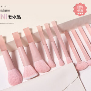 MINI BROCHA EN ESTUCHE PORTATIL X 10