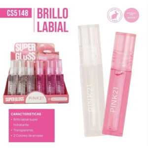 PINK 21 LIPGLOSS CUADRADO X1 CS5148