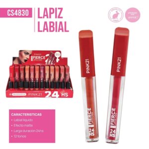 PINK 21 LIPGLOSS FIERCE MATTE B24HRS X1 CS4830