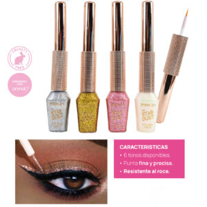 DELINEADOR LIQUIDO GLITTER STAR DUST 3950 59587
