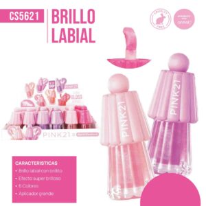 BRILLO LABIAL PINK21 CS5621