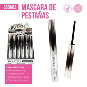 MASCARA DE PESTAÑAS PINK21 CS5682/87313