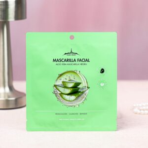 62103 MASCARILLA FACIAL CARBON CRISTALINO ALOE