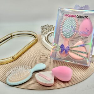 NUDEKYLIE COSMETIC SET PEINE+ESPONJA 3PCS C-1021