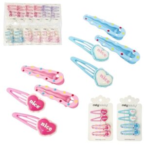 MELY HEBILLA PASTEL 4PCS MY-BA09A9005