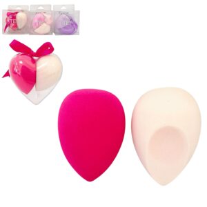 TEI SET ESPONJA C/ CAJA DE CORAZON X2 FP-2628-32