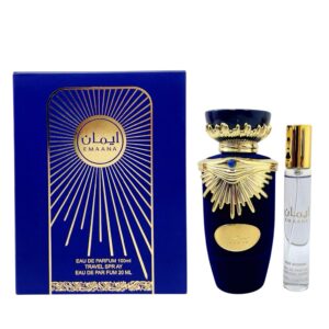 PERFUME ARABE EMAANA 100ML + PERFUME DE 20ML X1 B2350-13