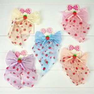 HEBILLA MOÑO FRUTILLA x1 ABC-121