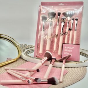 SET BROCHA ROSADO x7 Pcs SWEET BEAUTY SZ-1399