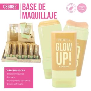 BASE DE MAQUILLAJES EN BARRA CON BROCHA PINK21 CS6082 86354