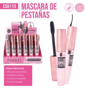MASCARA DE PESTAÑAS PINK21 CS6113 87290