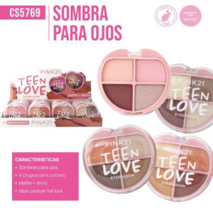 SOMBRA PARA OJOS PINK21 CS5769