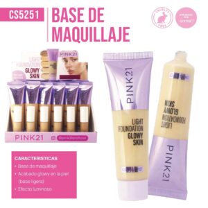 BASE DE MAQUILLAJES PINK21 CS5251/84756