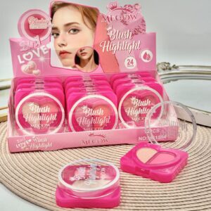 RUBOR + ILUMINADOR LOVE MECOW HS1554