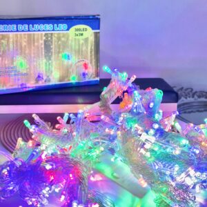 CORTINA LUZ MULTICOLOR 300LEDS AB-11