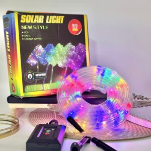 MAGUERA GRUESA MULTICOLOR LED 10MTS SOLAR AB-2025-11