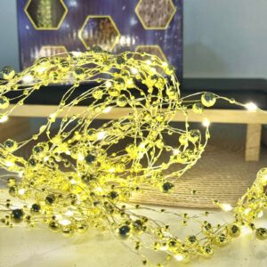 LUCES COLGANTES DECOTATIVAS BOLITAS 200LEDS CALIDA AB-2025-21