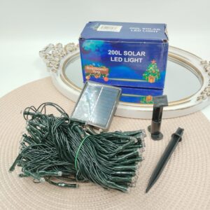 LUZ COLOR SOLAR 22M 200 LED AB-2025-7