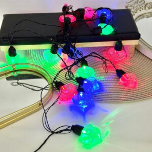 GUIRNALDA CORAZONES MULTICOLOR 16LED AB-39