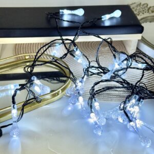 GUIRNALDA GOTA LUZ FRIA 28LED AB-46