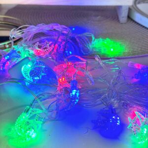 GUIRNALDA LUNA Y ESTRELLA MULTICOLOR 28LEDS AB-47