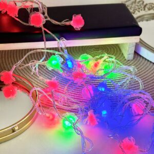 GUIRNALDA ROSAS MULTICOLOR 28 LEDS AB-50