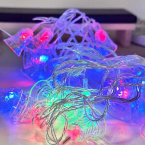 GUIRNALDA CAMPANAS MULTICOLOR 28LEDS AB-54