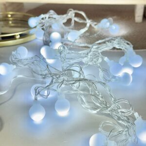 GUIRNALDA BOLITAS LUZ FRIA 28LEDS AB-60