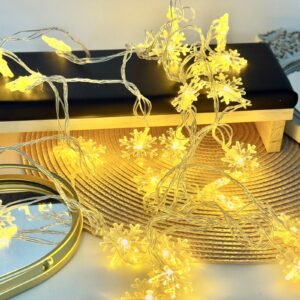 GUIRNALDA COPO DE NIEVE CALIDA 28LEDS AB-62