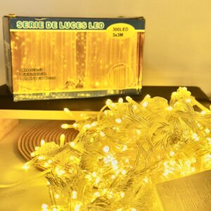 CORTINA LUZ CALIDA 300LEDS AB-9