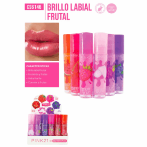 PINK 21 LIP GLOSS FRUTAL CS6146