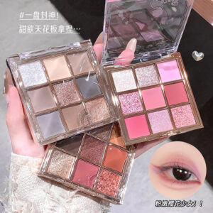 SOMBRA PARA OJOS BRILLANTES X 9 COLORES GX2073