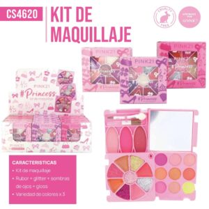 KIT DE MAQUILLAJES PINK21 CS4620/66813