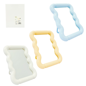 ESPEJO CUADRADO ONDULADO R-472